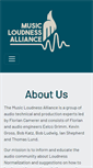 Mobile Screenshot of music-loudness.com
